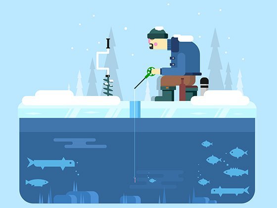 Discover ice fishing game online Discover ice fishing game online